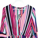 EXPRESS  Multicolor Striped Flowy Lightweight Romper Women's Small NWT Photo 1