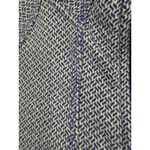 Athleta  Jacket Full Zip Fitted Athletic Running Activewear Blue Pattern‎ XS Photo 5