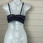 PINK Victoria's Secret Night Sky bralette size S Black Photo 1