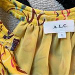 ALC Frank A.L.C. Floral silk mini dress Photo 8