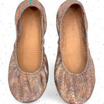 Tieks Lovestruck Flats Gold Copper Bronze Super Sparkle Crackle Shoes Size 8 Photo 0