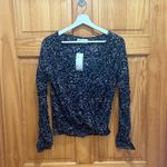 Urban Outfitters  Size Medium Blue Bohemian Style Top New With Tags. Photo 1