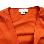 NWOT Never Fully Dressed Orange Linen Photo 4