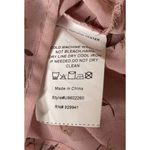 Suzanne Betro  Womens Sweater Blush Pink Chenille Layered Side Tie Pullover Sz 1X Photo 5