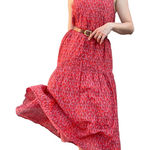 Joie  100% Cotton Bohemian Maxi Summer Sun Tank Dress Large Photo 0