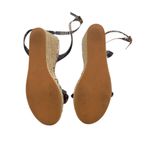 Betsey Johnson FLORAL ANKLE STRAP WEDGE SHOES Photo 5