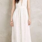 Moulinette Soeurs Anthropologie Amandine Maxi Dress Ivory Lace Ethereal Size 6 Photo 0