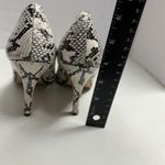 Pierre Dumas Snakeskin Print Pointed Stiletto Heels Women's Size 7 Photo 13