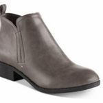 American Rag grey “Ar Cadee”vegan leather boots zipper closure ankle boots Sz 10 Photo 0