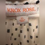 Knox Rose  shirt Dress Cream Polka Dots pockets ruffle Photo 5