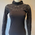 Bebe  Black Textured Fabric Photo 0