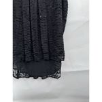 Sachin Babi x Anthropologie Black Lace NEW Bead Mock Neck Hi Photo 12