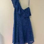 Francesca's Blue Lace Dress Photo 5