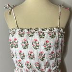 Meadows Boston Block Print Floral Linen UK 10 / US 6 White Photo 8