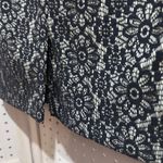 Banana Republic  Black White Lace Pencil Skirt Size 6 Business Casual Photo 4