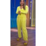 Tanya Taylor Tyler Pants Women's 4 Yellow High Waisted Pleated Tapered Photo 5