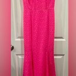 St. John NWT, 's Evening Gown, hott pink, size 0 Photo 6