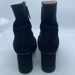 Gucci  Black Suede leather Fringe trim GG marmont ankle boots 38 Photo 4