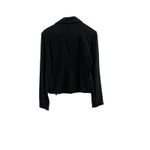 The Limited  Women's Black Cotton Blend Blazer Jacket - Size L Photo 1