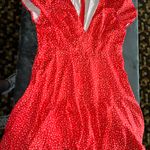 Princess Polly The Sting Mini Dress in Red Photo 4