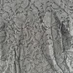 Bisou Bisou Vintage Y2K Black Lace Sheer Goth XL Blouse Short Sleeve Victorian Glam Photo 4