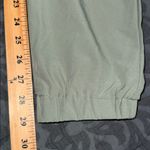 Freely women’s size medium pull on lounge wind pants elastic waist green thin Photo 5