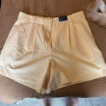 Abercrombie & Fitch Abercrombie Ultra High-Rise Shorts Tailored Linen Blend Photo 0