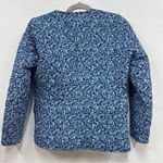 J.Crew Factory 2P Short Quilted Cotton Blend Jacket Blue Photo 1