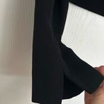 Loft Ann Taylor Women's Black Blazer Jacket Full Zip Pocket Cropped Size 0 Photo 7