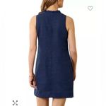 Tommy Bahama  NWT | Two Palms Ruffle Shirt Dress in Island Navy | XSP Photo 2