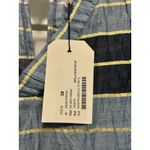 Vilagallo Sheath Shirt Dress Women’s Size 38 US 6 Blue Striped Preppy Classic Photo 2