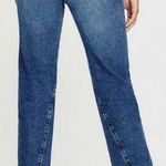 AG Adriano Goldschmied 💕AG JEANS💕 Twisted Alexxis Jeans High Rise Raw Hem ~ Mentor Dark Wash 32 NWT Photo 1