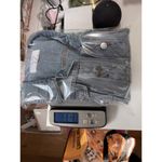 Time and‎ Tru Distressed Denim Jacket Blue Button Front Long Sleeve Women Size S Photo 8