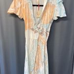 Raga Watercolor Wrap Dress 
 Head In The Clouds Wrap Dress. XS (b27.12) Photo 4