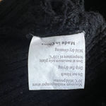 Exlura  Pullover Black Chunky Knit Sweater Size S/M Photo 9