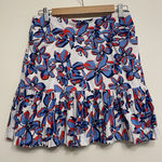 Tail Active Skirt Skort Women Small Floral Blue Pleated Pockets Lined Tennis Photo 0