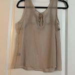 Charlotte Russe Taupe Beaded Tank Top Photo 4