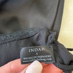 Indah  Viscose Spandex Halter Maxi Dress Lace Cutout Detail Photo 8