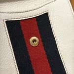 Gucci authentic vintage horsebit small wallet cream PRE OWNED scuffs needs TLC Photo 4