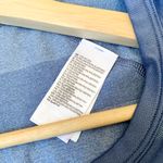 The North Face Blue Stripe Crewneck Long Sleeves Sports Top Small Photo 3