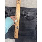 mott bow mom jeans gray Black wash 26x28 Size 26 Photo 7