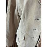 kim rogers  tan leather jacket size large stylish winter jacket Photo 1