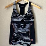 Trina Turk Cut Out Camo Athletic Tank Top Photo 2