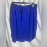 Zenana Outfitters Women's Plus Size 3XL Blue Skirt Drawstring Pockets Tulip Hem NWT Photo 1