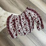 Brandy Melville Floral Off The Shoulder Top Photo 0