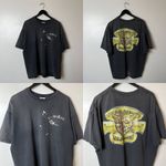Distressed US Marines T Shirt Vintage Y2K Gray Extra Large XL Graphic Tee Photo 14