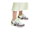 Tretorn Rawlins Sneakers Women's Lace-Up Casual Tennis Concrete Gray Green 7.5 Photo 1