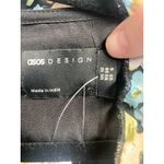 ASOS DESIGN Curve Mini Dress Women's 6 Multicolor Floral Tie Front Hipster B55 Photo 1