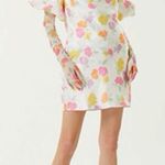 New For Love & Lemons Hazel Mini Dress Size L White Size L Photo 0