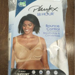 Playtex  NEW (Open Bag) Size 36C White Bounce Control 18 Hour Wirefree Bra 4699 Photo 0